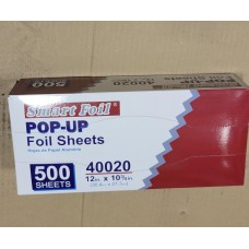 Aluminum Standard Foil  12 in x 10-3/4  Pop Up